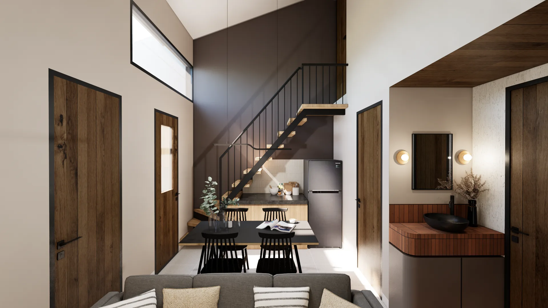 Interior hunian Mula Sudimara